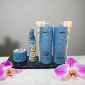 Amika Moisture Minded Hydro Rush Hydration Shampoo Conditioner Mask Leave In 33.